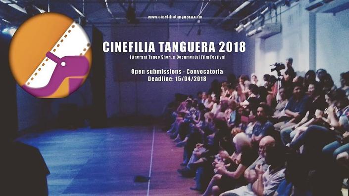 flyer image for CINEFILIA TANGUERA OPEN FILM SUBMISSIONS