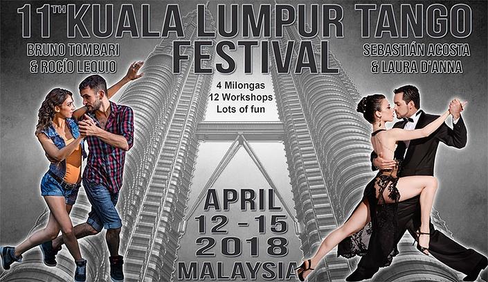 flyer image for 11th Kuala Lumpur Tango Festival