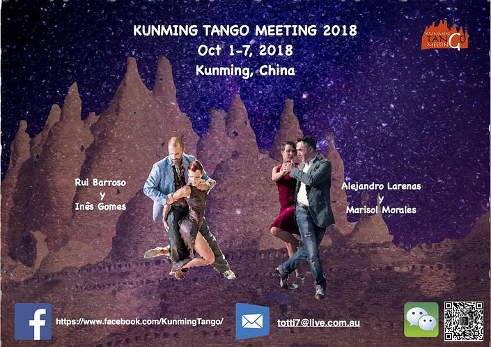 flyer image for Kunming Tango Meeting 2018
