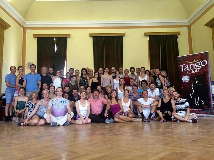 flyer image for Summer Tango Camp in Keszthely