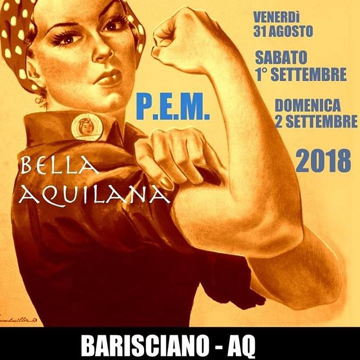 flyer image for Bella Aquilana Pequeno Encuentro Milonguero