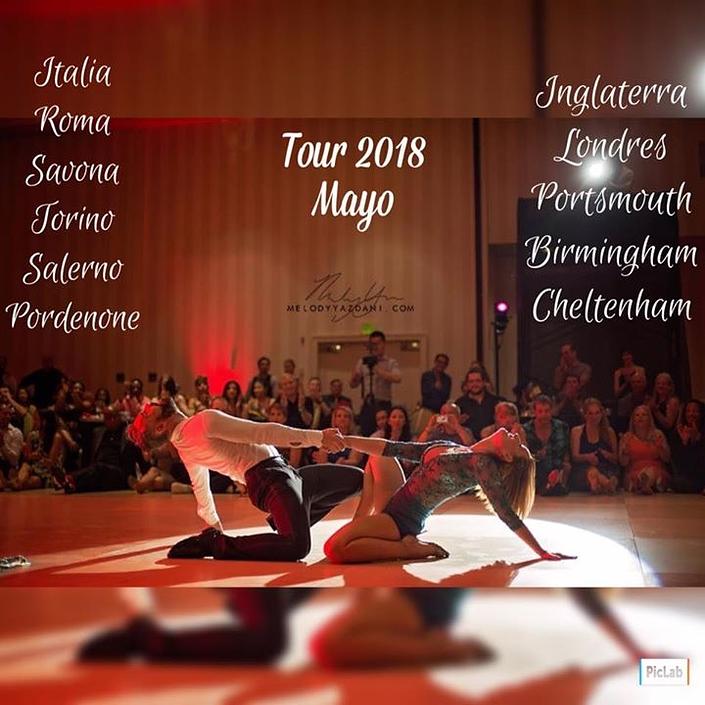 flyer image for 17 anni GioKi Tango Festeggiamo con Claudio Gonzalez e Julia