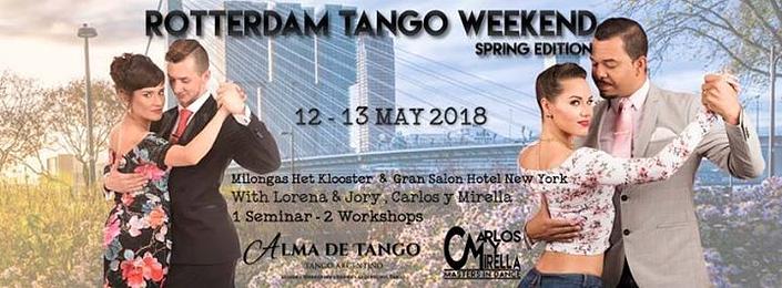 flyer image for Rotterdam Tango Weekend Spring Edition