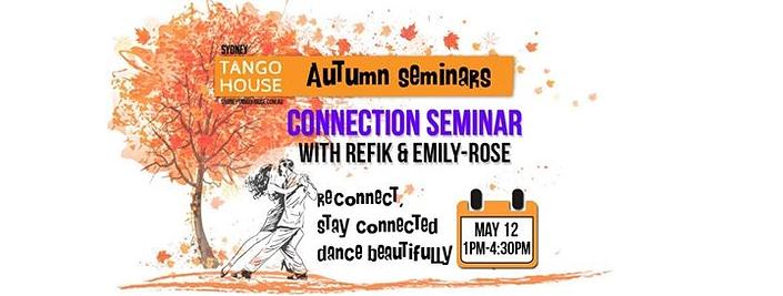 flyer image for Tango Connection Seminar