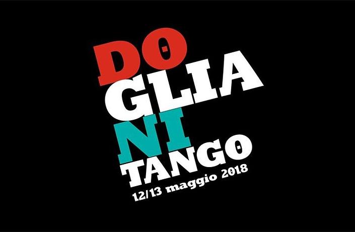 flyer image for Dogliani Tango Milonga stage festa in piazza