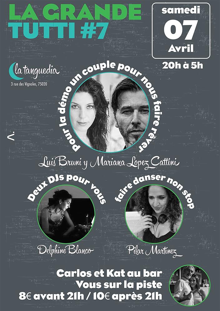 flyer image for La Grande Tutti 7