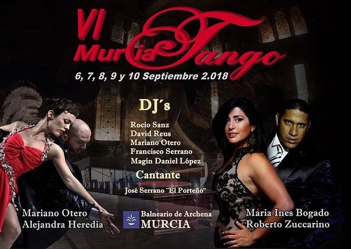 flyer image for VI Murcia Tango