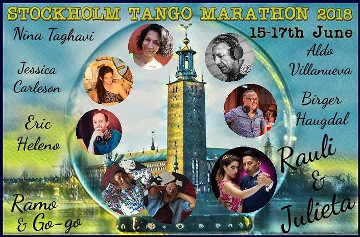 flyer image for Stockholm Tango Marathon