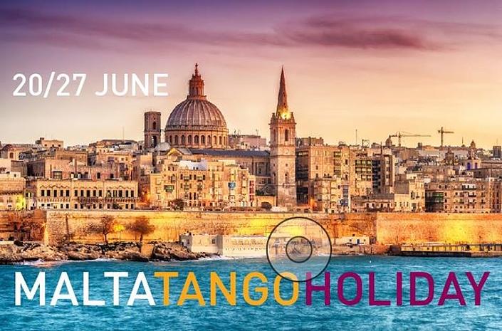 flyer image for Malta Tango Holiday