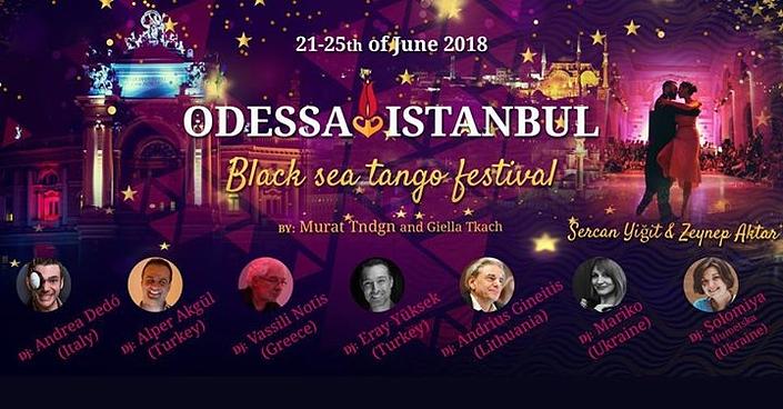 flyer image for Odessa Istanbul International Tango Festival
