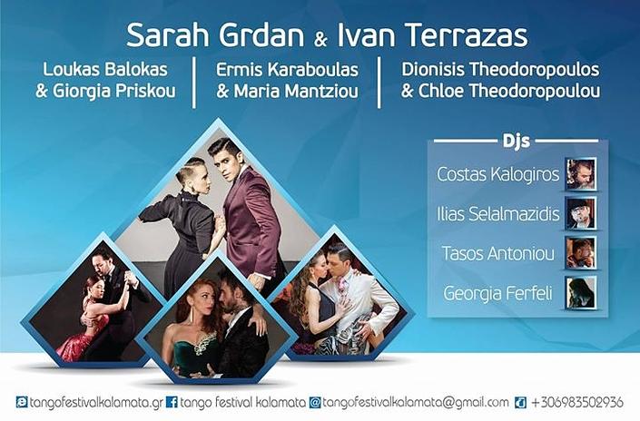 flyer image for 5th Tango Festival Kalamata