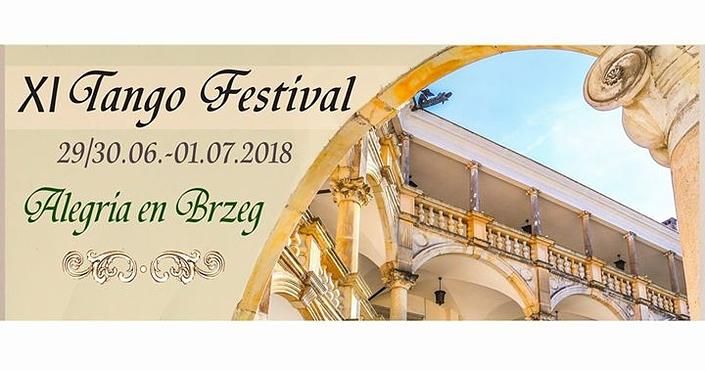 flyer image for 11 Tango Festival Alegria en Brzeg