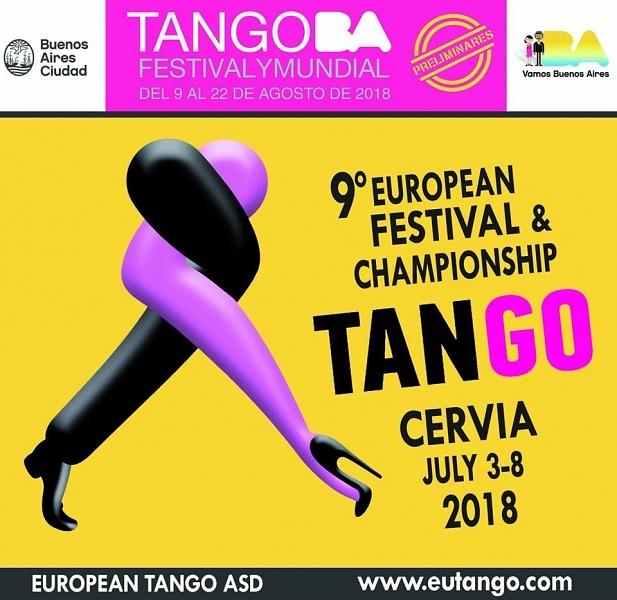flyer image for 9 European Tango Festival and Championship
