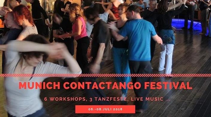 flyer image for Munich ContacTango Festival