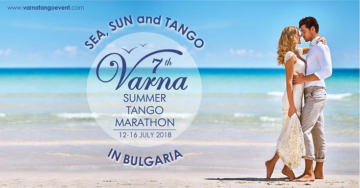 flyer image for 7th Varna Summer TANGO Marathon, 12-16 July 2018