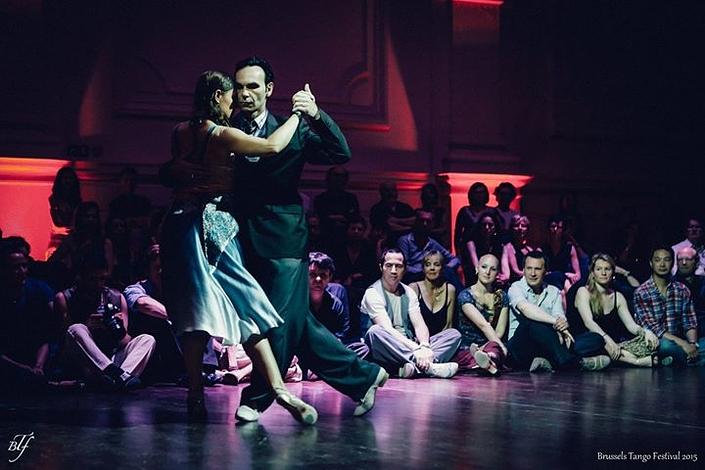 flyer image for Tango Discovery workshop in La Tangueria Brussels