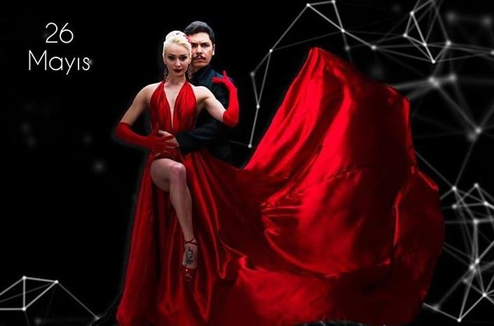 flyer image for Izmir Tango Extremo Eleonora Kalganova Ozgur Arin