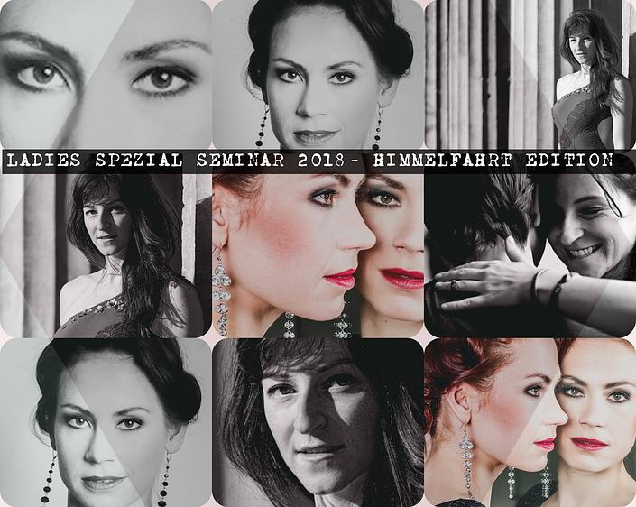 flyer image for Ladies Spezial Seminar zu Himmelfahrt mit Mimi and Rebecca