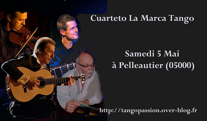 flyer image for Concert Milonga  La Marca Tango Cuarteto