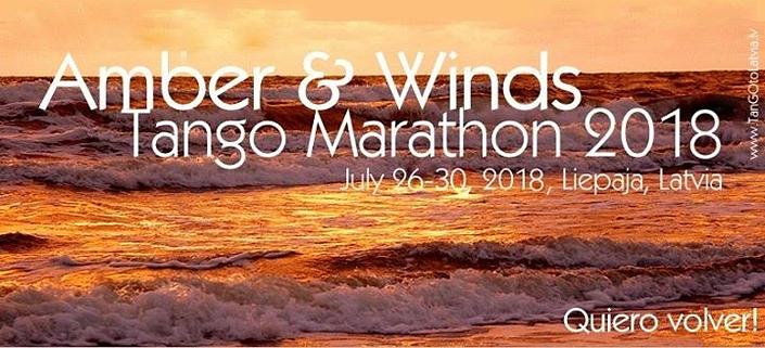 flyer image for AMBER WINDS TANGO Marathon