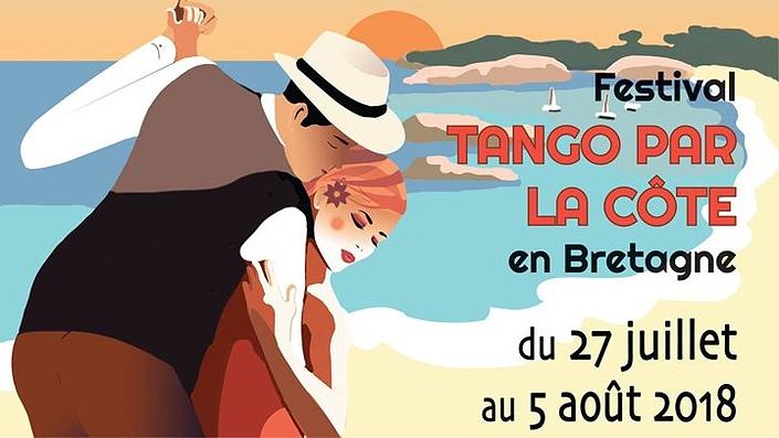 flyer image for Festival Tango par la cote en Bretagne