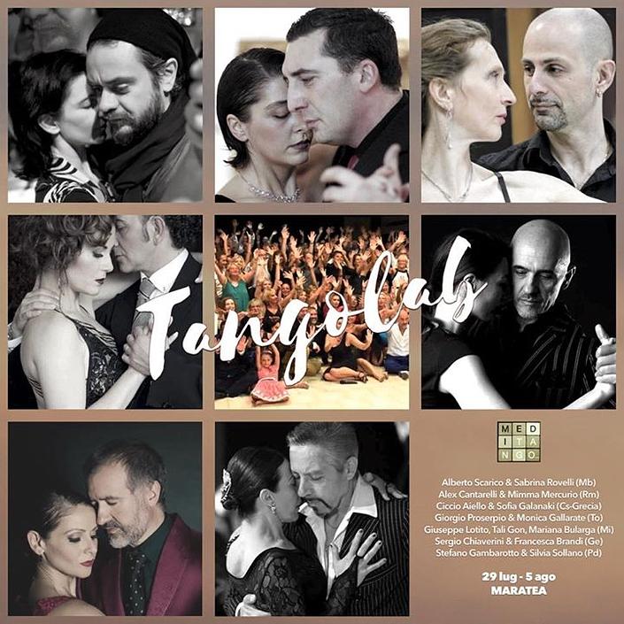 flyer image for Tangolab Vacanza tango a Maratea