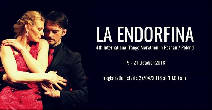flyer image for 4th International Tango Marathon La Endorfina