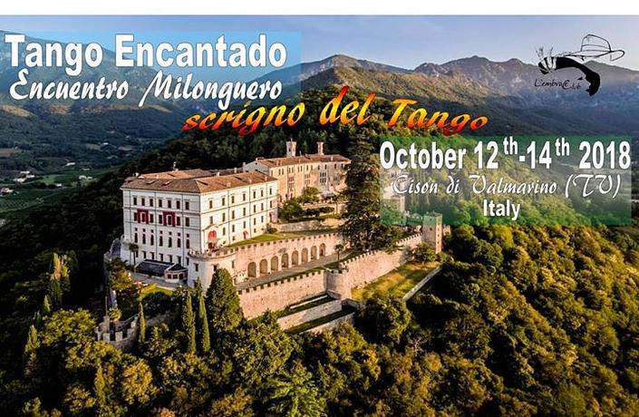 flyer image for Tango Encantado Encuentro Milonguero