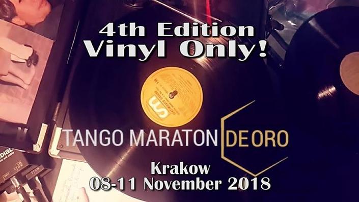 flyer image for Tango Maraton de Oro