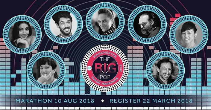 flyer image for The Big POP Manchester Tango Marathon 2018