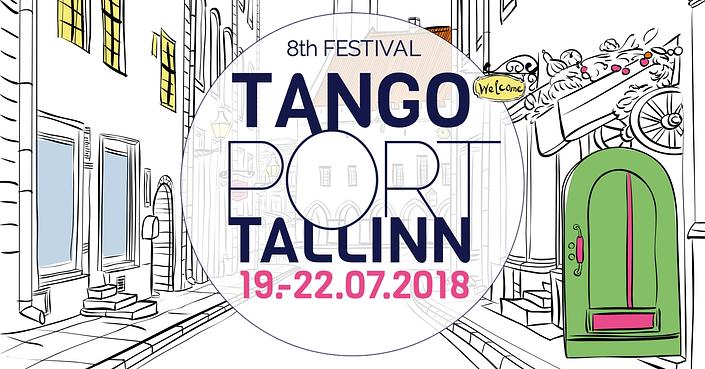 flyer image for 8th festival Tango Port Tallinn