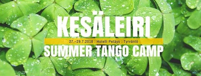 flyer image for Kesaleiri Summer Tango Camp