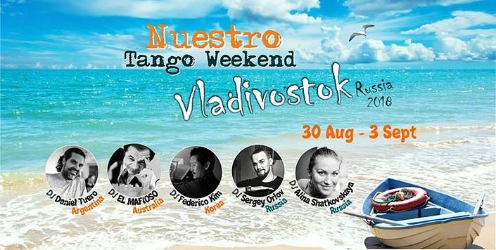 flyer image for Nuestro Tango Weekend