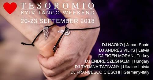 flyer image for Tesoromio Tango Weekend