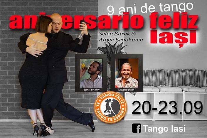flyer image for Tango Feliz Aniversario 9
