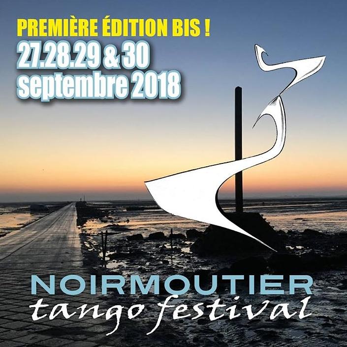 flyer image for Noirmoutier Tango Festival