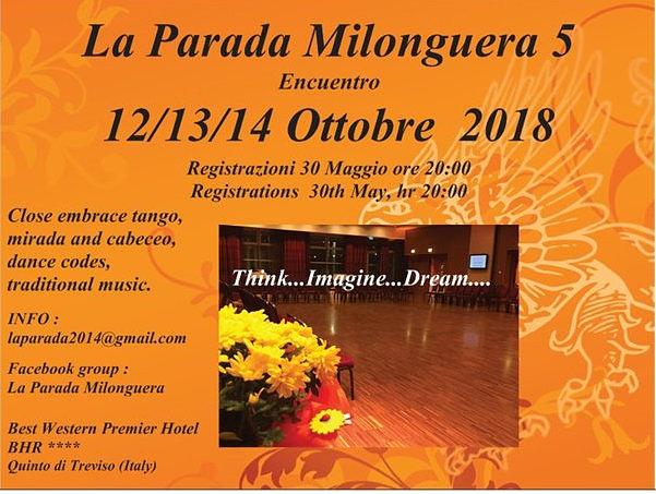 flyer image for LA PARADA MILONGUERA 5