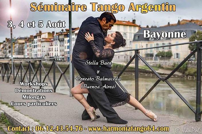 flyer image for Seminaire Tango Argentin 64