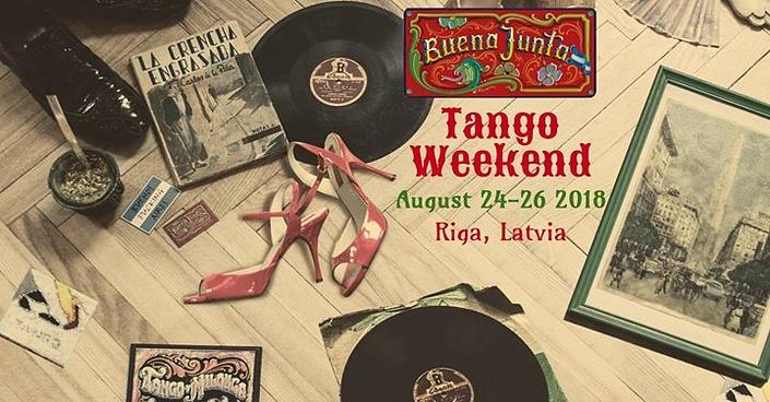 flyer image for BUENA JUNTA TANGO Weekend