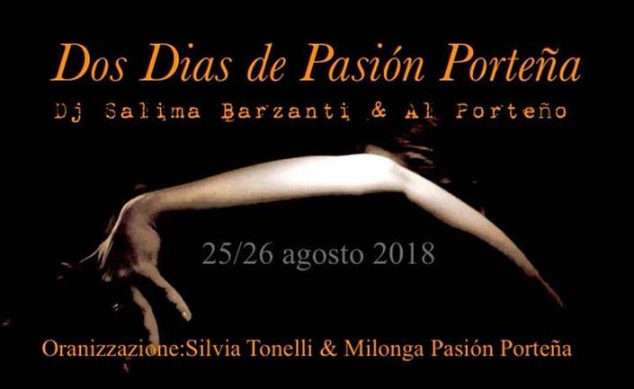 flyer image for Dos Dias de Pasion Portena Rovigo