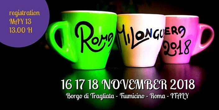 flyer image for Roma Milonguera Encuentro Milonguero