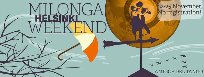 flyer image for Helsinki Milonga Weekend 5