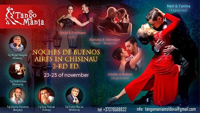 flyer image for Noches de Buenos Aires