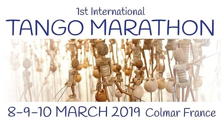 flyer image for 1st International Tango Marathon Colmar