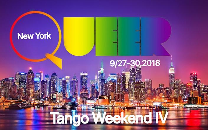 flyer image for NY Queer Tango Weekend IV
