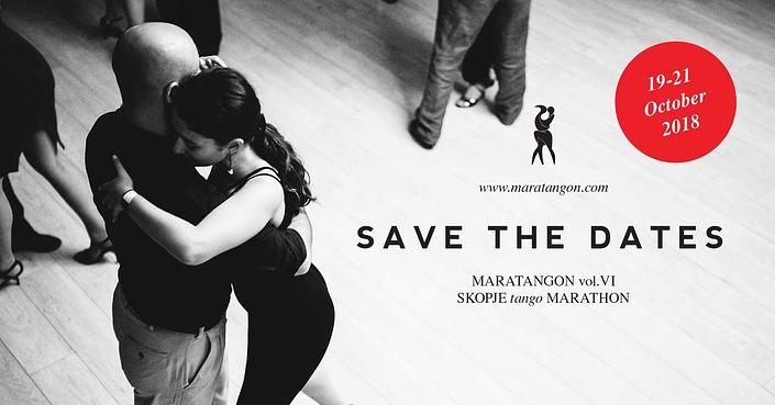 flyer image for Maratangon vol 6 Skopje Tango Marathon