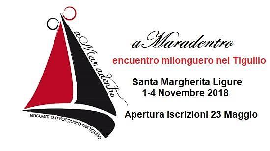 flyer image for Amaradentro encuentro milonguero nel Tigullio