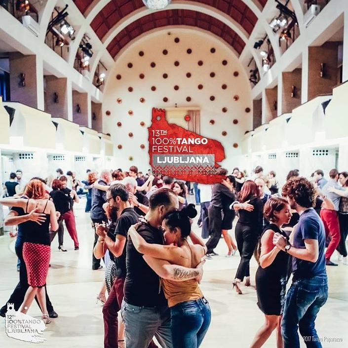flyer image for 13th Ljubljana Tango Festival