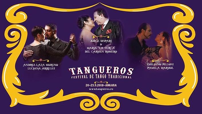 flyer image for Tangueros Festival de Tango Tradicional Ankara