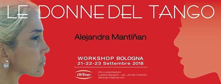 flyer image for Le donne del tango